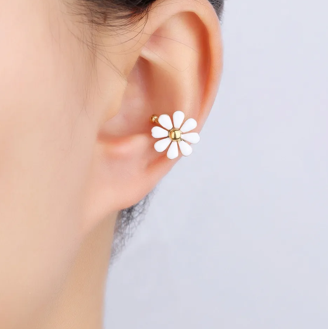 أقراط زهرة كليب 