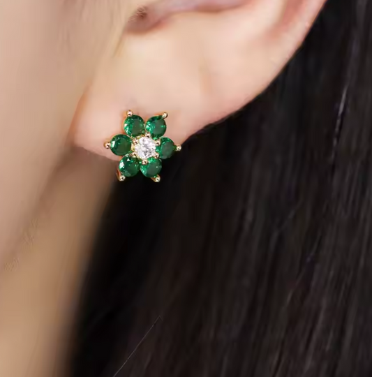 Snow Flake Earrings